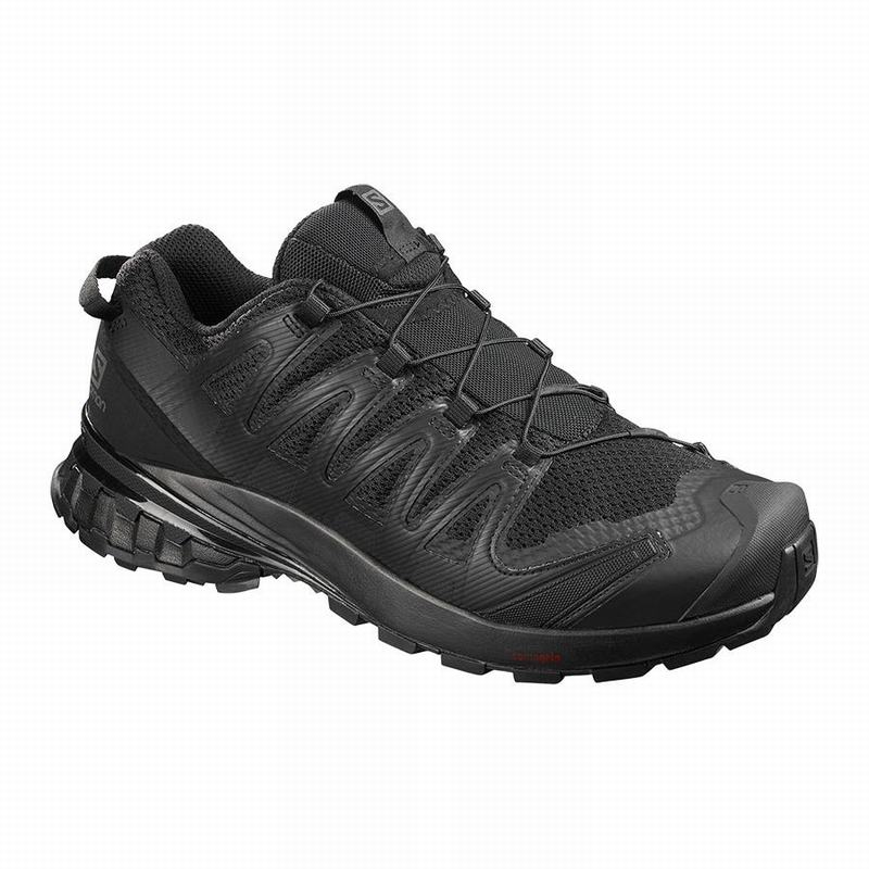 Chaussures De Trail Running Salomon Homme Noir - Salomon XA PRO 3D V8 WIDE - France (4130-MUYNV)